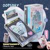 MINKYS 20 шт./Коробка с лентой Каваи 3 дюйма K-pop Рамка для фотокарточек Фото Декоративная пленка Карта Школьные принадлежности