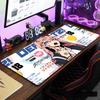 Хентай Девушка Компьютерный Стол Коврик для Мыши ПК Игровые Аксессуары Коврик для Мыши Аниме Настольный Коврик Коврик для Мыши Геймер 900x400 Большие Коврики Офис XXL