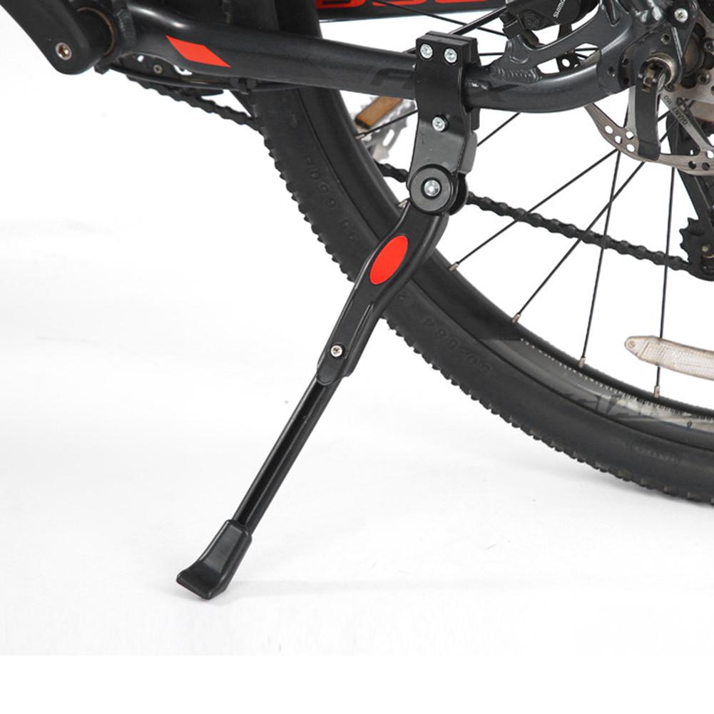 Adjustable Bike Kickstand Rear Side Bicycle Kick Stand Non-Slip Bicycle Side Support Stand Aluminum Alloy Cycling Accessories