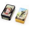 10.3*6cm Tarot of The Witch's Garden 78 Pcs Cards with Gilded Edges In A Tin Box for Beginners
