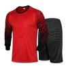 Long Sleeve Padded Goalkeeper Jersey Set for Adults and Kids
