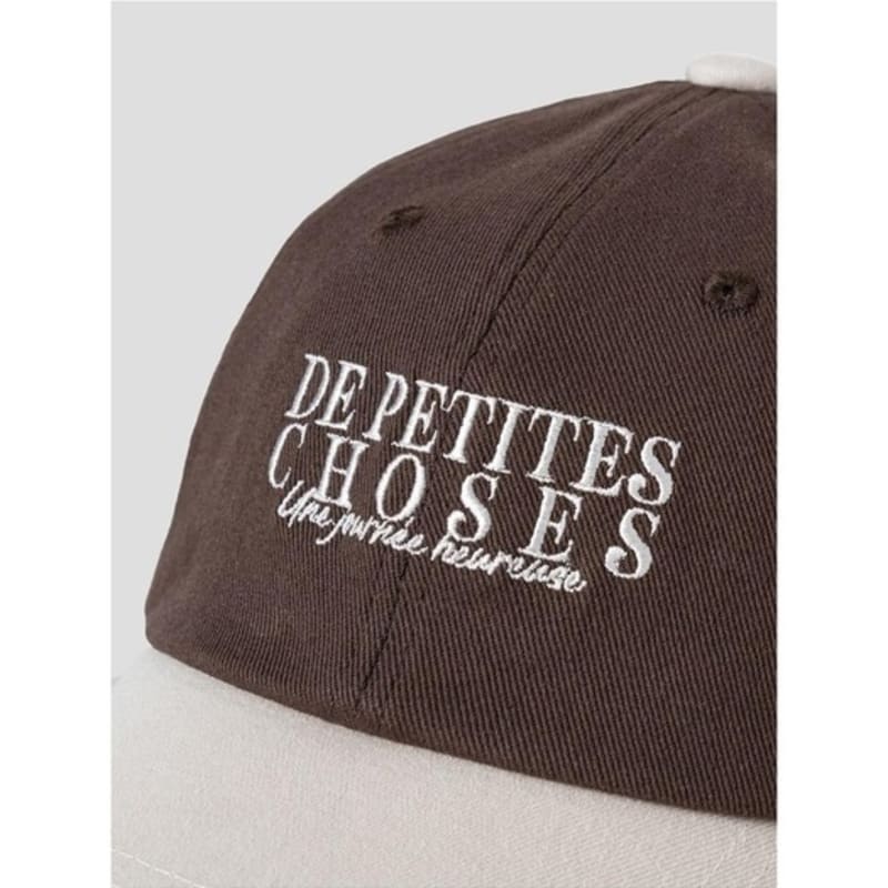 8SECONDS Color Block Logo Ball Cap Brown (19578BWY5D)