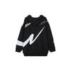 Nike Женская черная вязаная толстовка с принтом букв
