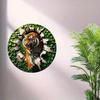 3D алюминиевый тигр, металлическая настенная art-вывеска, прочный декор для дома, гостиной, спальни, офиса, современной кухни