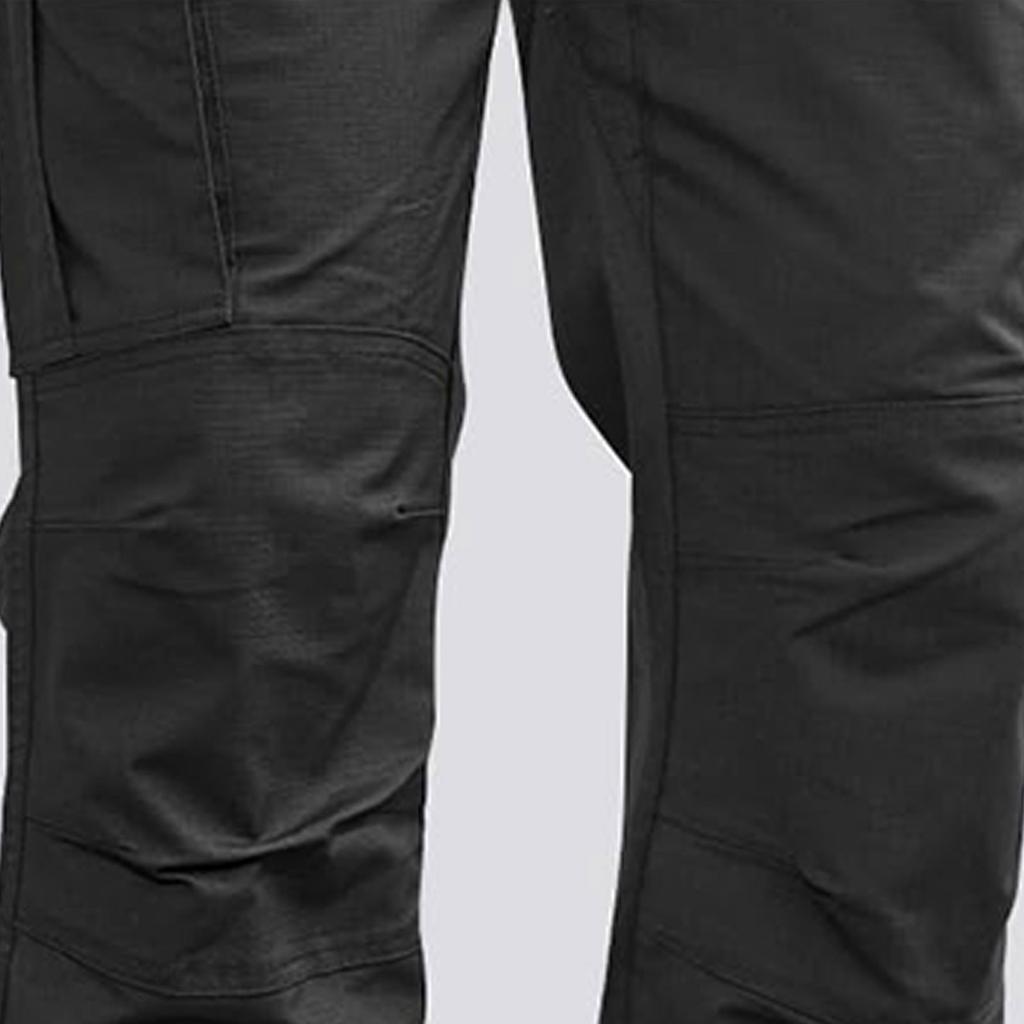 Мужские брюки рипстоп карго рабочие брюки с несколькими карманами дышащие для пеших прогулок альпинизма кемпинга строительные брюки