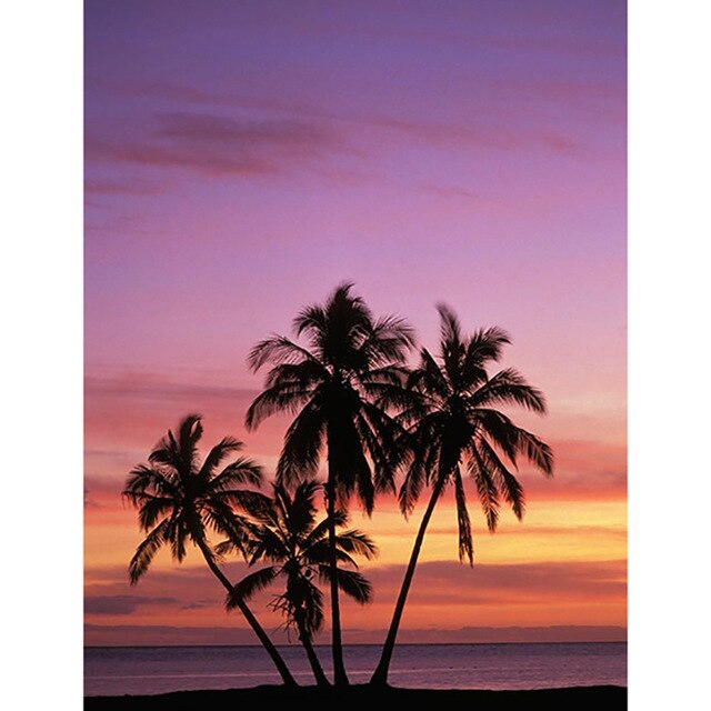 5D DIY алмазная живопись закат пейзаж дерево полный квадратный/круглый дрель пейзаж Алмазная вышивка крестиком домашний декор подарок