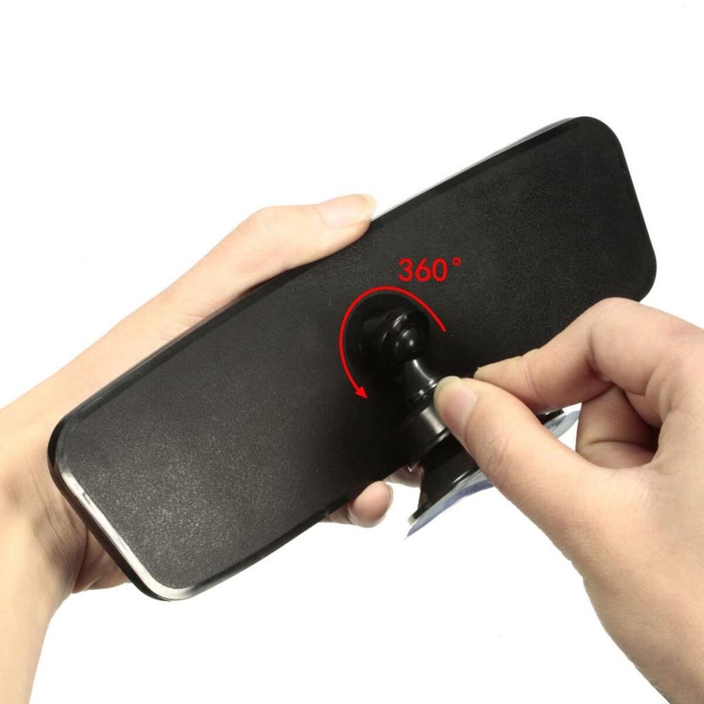 TOYMYTOY Car Auxiliary Mirror, Universal Car Rear Mirror, 360 Degree Rotation, Suction Cup Type,