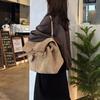 Vintage Distressed Cowhide Tote Bag Genuine Leather Large Capacity Handbag Casual Texture Fashion Commuter Bag Single Compartment Bag