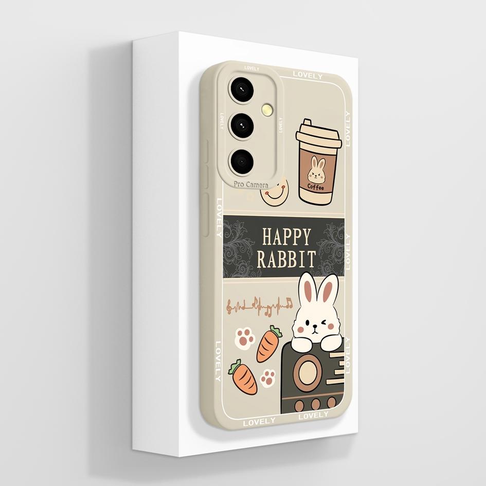 Cover For Samsung Galaxy A35 M55 S24 Ultra M34 S22+ S21 FE S20 Case Fashion Design Shockproof Liquid Soft Silicone High Quality Phone Bags For Samsung