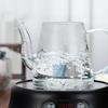 Чайник для заваривания цветочного чая с фильтром из нержавеющей стали, электрический керамический чайник для нагревания на плите, стеклянный чайник