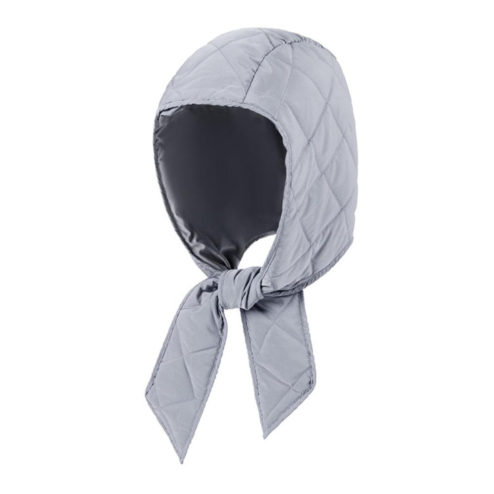 Lightweight Beanies Hats Quilted Windproof Scarf Hat Fashion Pullover Cold Hats