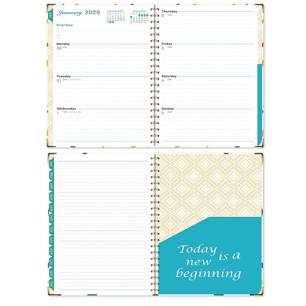 Daily Planner A4 Schedules Calendar Notepad Monthly Calendar Diary Planner Notebook Students
