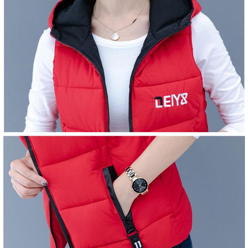 Осень-зима, пуховый хлопковый жилет, женская короткая куртка, верхняя одежда, новая мода, универсальный жилет без рукавов, жилеты, женское пальто 3XL