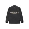 Fear of God Essentials Куртка Coaches SS22 Iron Men Верхняя одежда Черный-Железный FOG-SS22-132