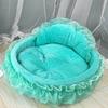 Съемная подушка для домашних животных, кровать из полипропилена, хлопка, противоскользящее дно для домашних животных, общественные аксессуары, удобные товары для домашних животных