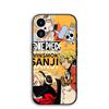 Cover for Apple iPhone 16 15 14 11 Pro Max 6 7 8 Plus + SE2 SE3 SE 2022 2020 8+ Phone Case Luffy One Pieces Roronoa Zoro Sanji