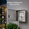 Anti-Theft Socket Protector Lockable Socket Protection Box Professional Outlet Box Cover  Outdoor