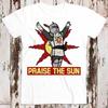 230 Gsm 100% Cotton Praise The Sun Thank God Online Gaming Dark Souls Nerd Gamer Best Seller T Shirt Music Retro Top Tee Gift Unisex 8603