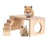 Platforms for Hamster Cage Wooden Hamster Toys Space-Saving Climbing Toy for Small Animals Guinea Pigs Gerbils Chinchillas Mice