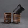 Retro Small Capacity Ceramic Cup Handmade Coarse Pottery Espresso Coffee Cup Breakfast Cup Creative Vintage Cup