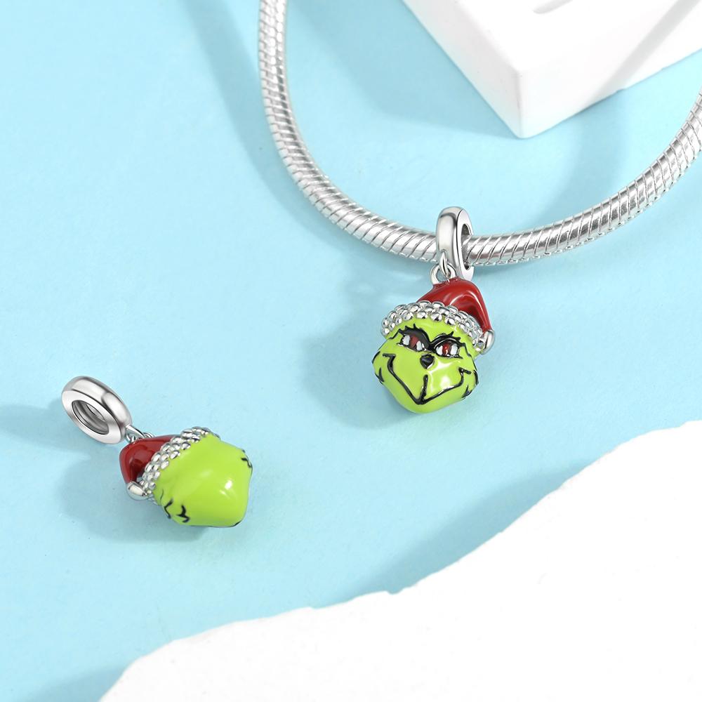 Disney 925 Silver Minnie Strawberry Bear Charms Beads Fits 3mm Original Bracelet Necklace Womens DIY Fine Jewelry Gifts