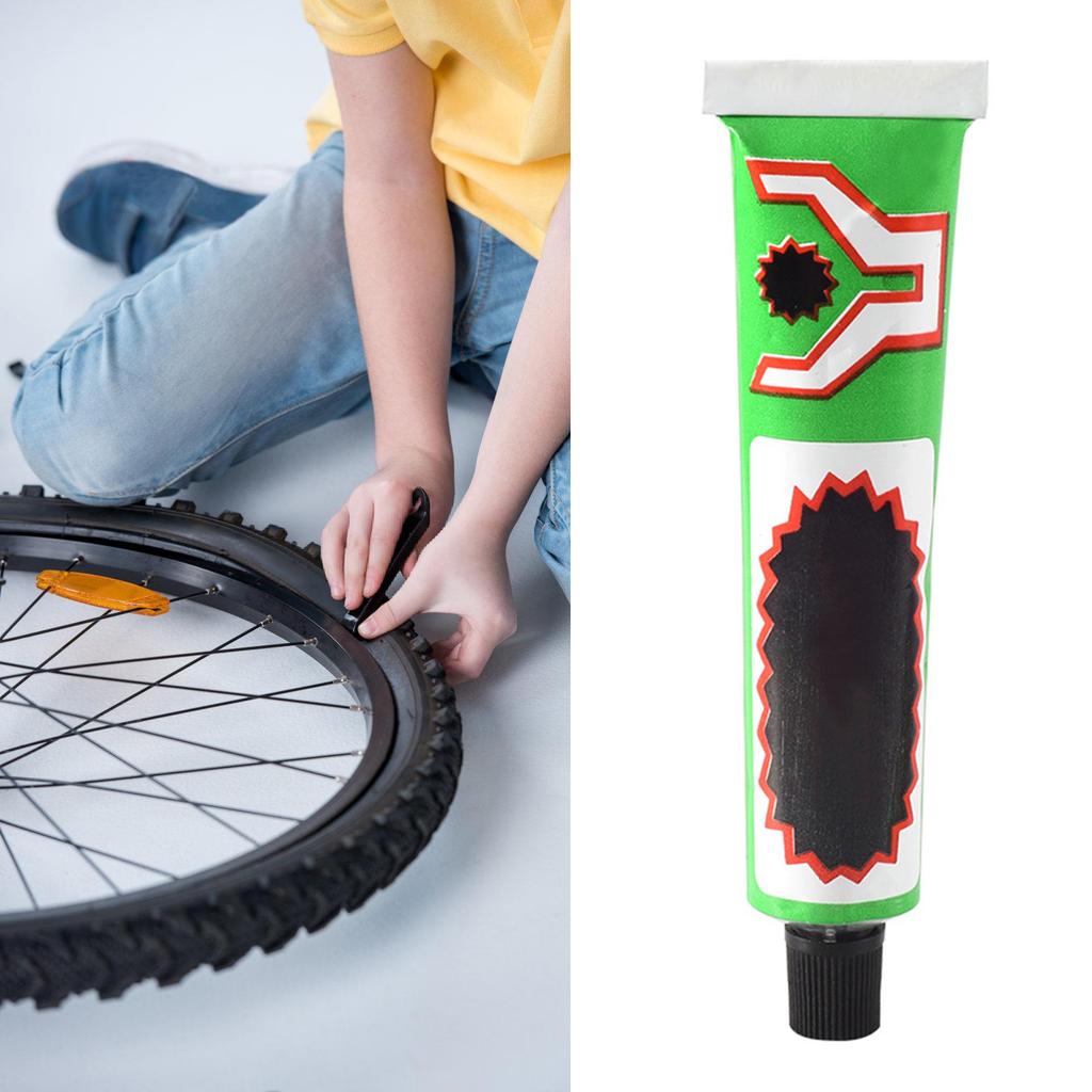 Герметик для шин мотоцикла Клей для заплаток покрышек мотоцикла Герметик для ремонта проколов мотоцикла для ночного ремонта и езды на открытом воздухе
