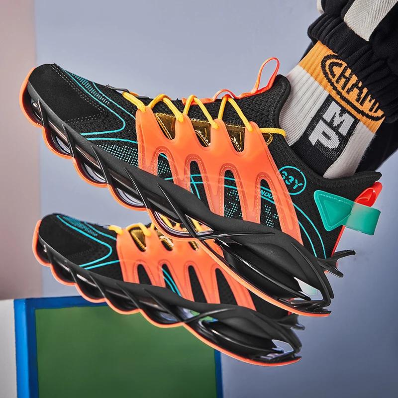 Мужская обувь Кроссовки Мужские теннисные туфли Роскошные мужские повседневные кроссовки для бега Дышащие модные мокасины Кроссовки для мужчин