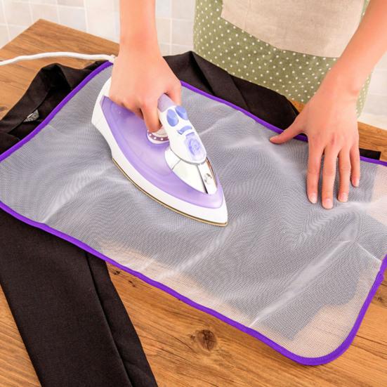 2 шт. Теплоизоляционная подкладка Термостойкая сетка Универсальный размер Антибликовая ткань Защищает поверхности Большая доска Гладильная сетка