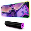 Juri han Коврик для мыши RGB Игровой коврик для мыши Большой светодиодный коврик Настольный коврик для ПК Светящийся коврик для мыши Большие коврики для клавиатуры Настольный ковер с подсветкой