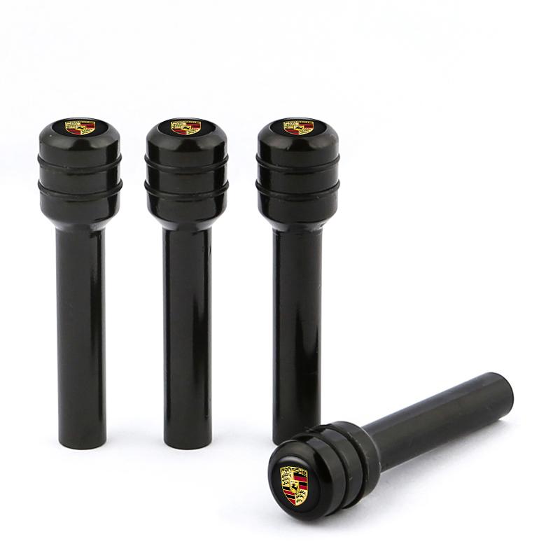 AFUHD1 4pc Car Door Lock Pins Screw Knob Button Handle For Porsche Panamera Spyder Carrera Macan Boxster Cayman Cayenne 911 970 981 991