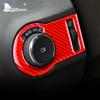 Настоящее мягкое углеродное волокно для Chevrolet Camaro 2010 2011 2012 2013 2014 2015 Аксессуары Отделка салона Кнопка переключателя фар