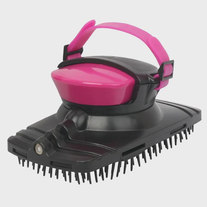 Equestrian Water Spray & Massage Brush: Versatile Horse & Pet Bathing Tool