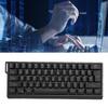 Беспроводная механическая клавиатура 61 клавиша   2,4G Проводная RGB-подсветка Механическая игровая клавиатура с подвесным шнуром