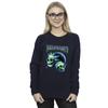 Rick And Morty Womens/Ladies Space Skull Sweatshirt