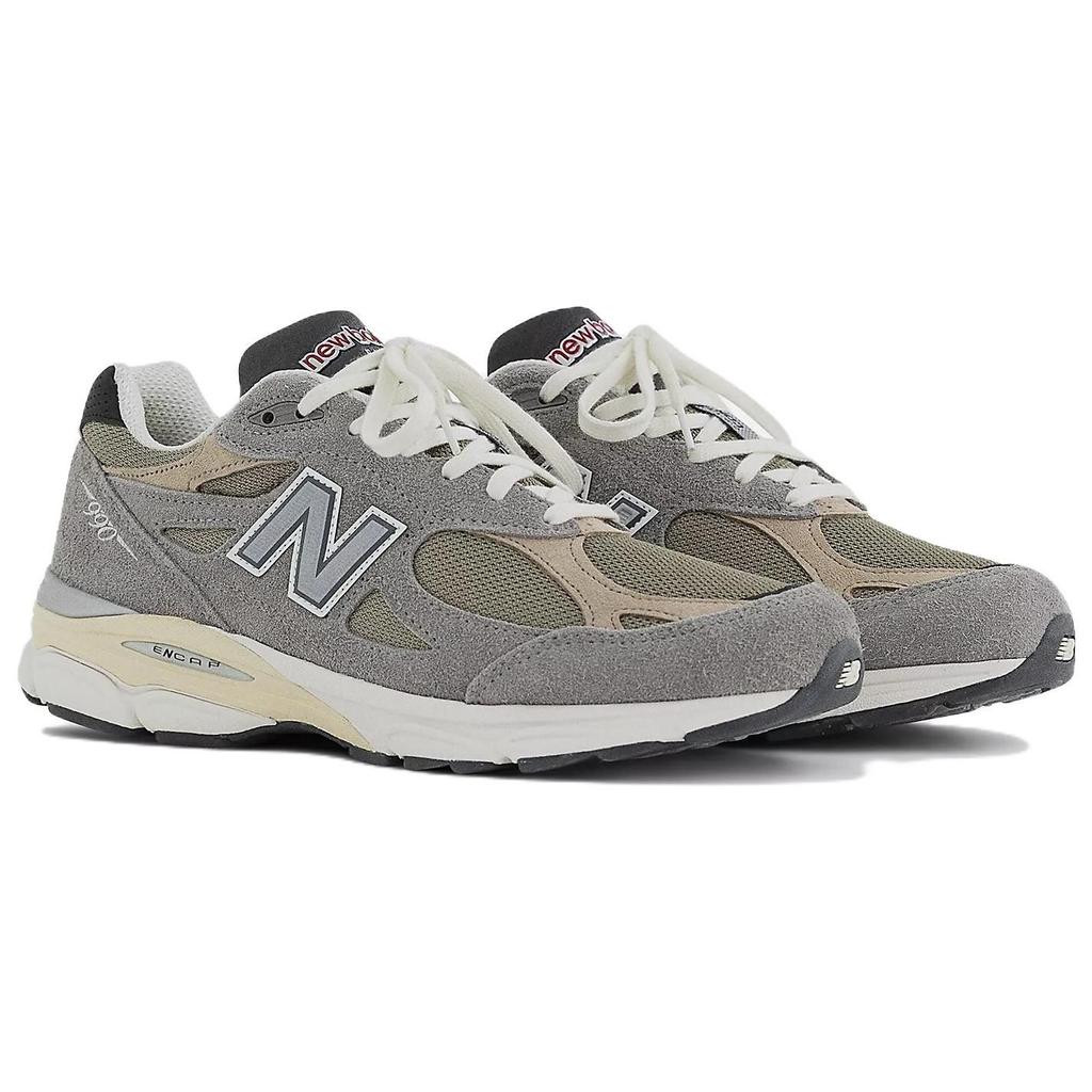 Teddy Santis X New Balance 990v3 Made In USA Marblehead Unisex Sneakers Grey Incense M990TG3
