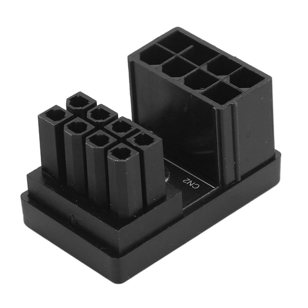 Разъем PCIe для GPU 8PIN Мама-Папа Угол 180 градусов Тип RVS ABS Корпус Разъем питания для видеокарты для настольного ПК