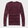 Men's Slim V-Neck Wool Sweater - Autumn/Winter Korean Style, Plush Seahorse Hair, Thick, Trendy