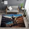 Room Rug Dinosaur 3D Carpet For Living Room Large Bedroom Carpet Animal Print Bedside Mats Non-slip Play Mat