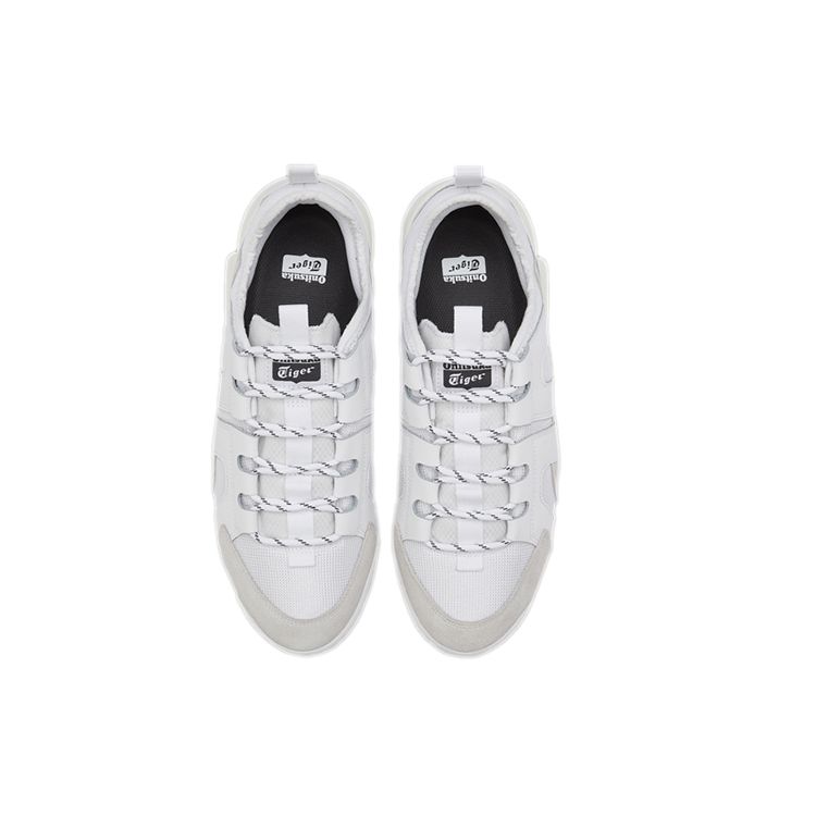 ONITSUKA TIGER Performove Ткань Синтетическая кожа Повседневные Удобные Прочные Низкие Кроссовки для образа жизни Унисекс кроссовки Белый Серый 1183B897-103