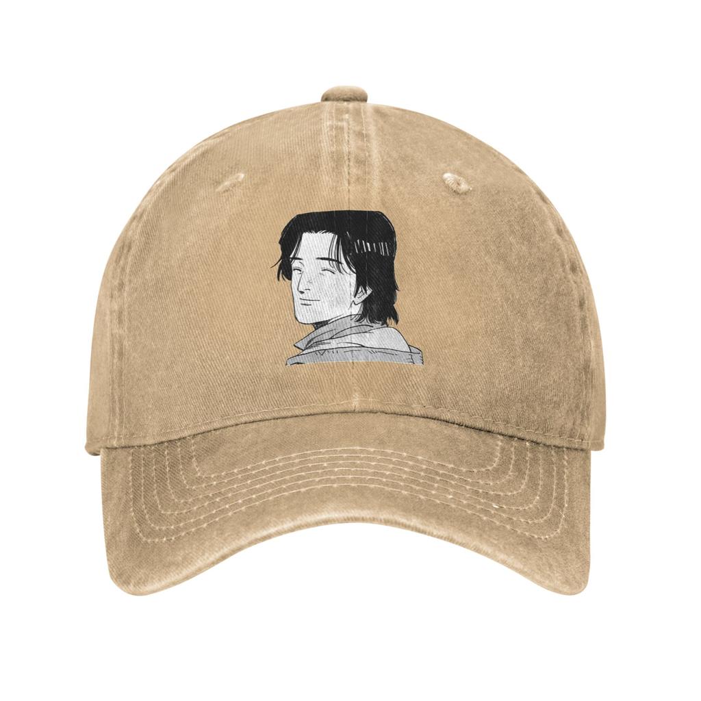Fashion Smiling Doctor Tenma baseball cap Vintage Distressed Sun Visor Cap