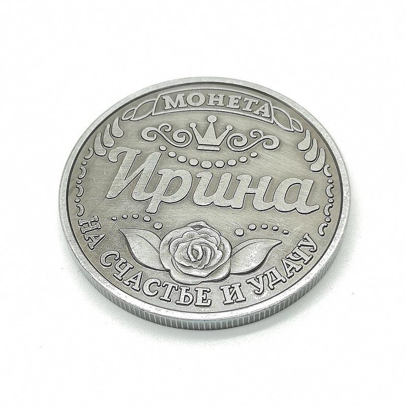 Памятная монета "Русская роза" Памятная монета "Русская Мохета" Lucky Coin