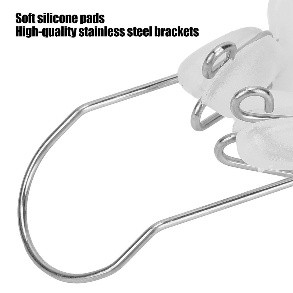 Нос похудение красоты клипса прозрачный переносица подъем формирователь клипсы корректор