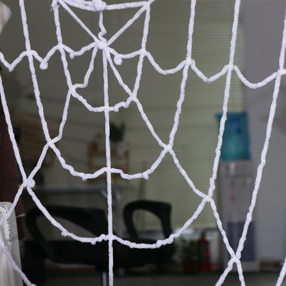 Stretchy Halloween Spider Web Giant Halloween Plush Cobweb Durable Ghost Festival