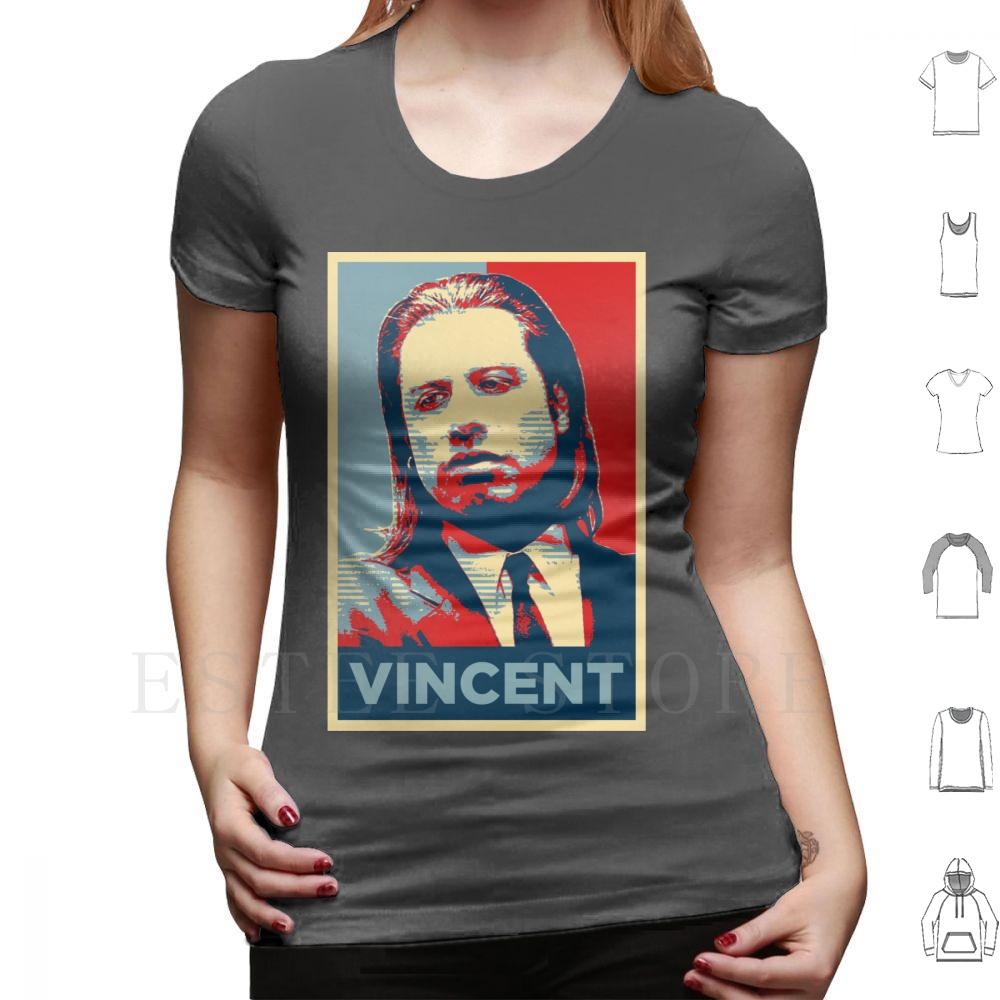 Vincent Pulp Fiction ( Obama Effect ) T Shirt Cotton Men DIY Print Pulp Fiction Jules Jules Winnfield Samuel L Jackson Quentin