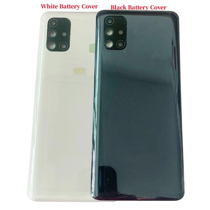 Оригинальный для Samsung Galaxy M51 M515F средняя рамка, рамка для Samsung M51, крышка батарейного отсека, задняя крышка с