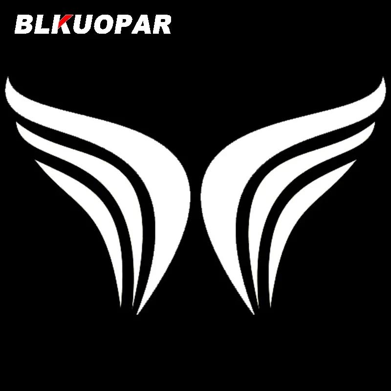 BLKUOPAR for Wing Related Icon Car Stickers Occlusion Scratch Laser Waterproof Creative Decals Sunscreen Surfboard Car Protector