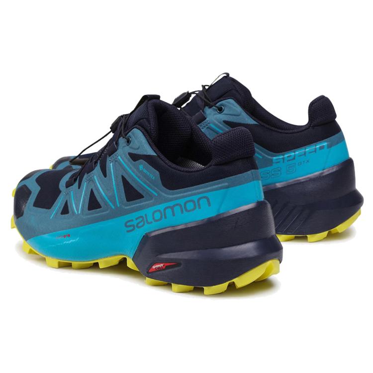 SALOMON Speedcross 5 Текстиль для активного отдыха, Искусственная кожа Амортизация Нескользящая Износостойкая Низкие 414615