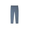 Training Series Solid Color Mid Waist Breathable Straight Leg Casual Pants Men Bottoms Blue 152337342-1