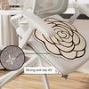 1Pc Seat Cushion Fashion Flower Design Simple Summer Durable Breathable Ice Silk Cooling Mat