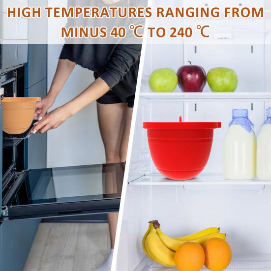 Силиконовая крышка для чаши миксера KitchenAid 5 кварт, складной многоразовый вкладыш